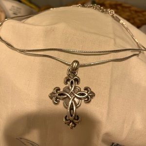 Brighton long Cross Necklace